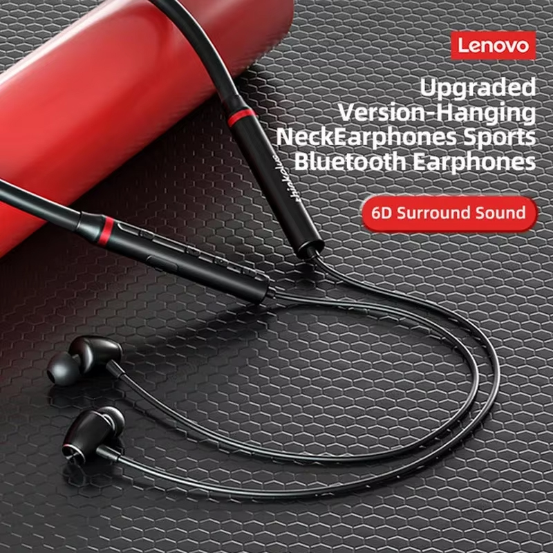 New Lenovo HE05X HE05 Pro Neck - Magnetic Neckband Sports Earphones recension och pris