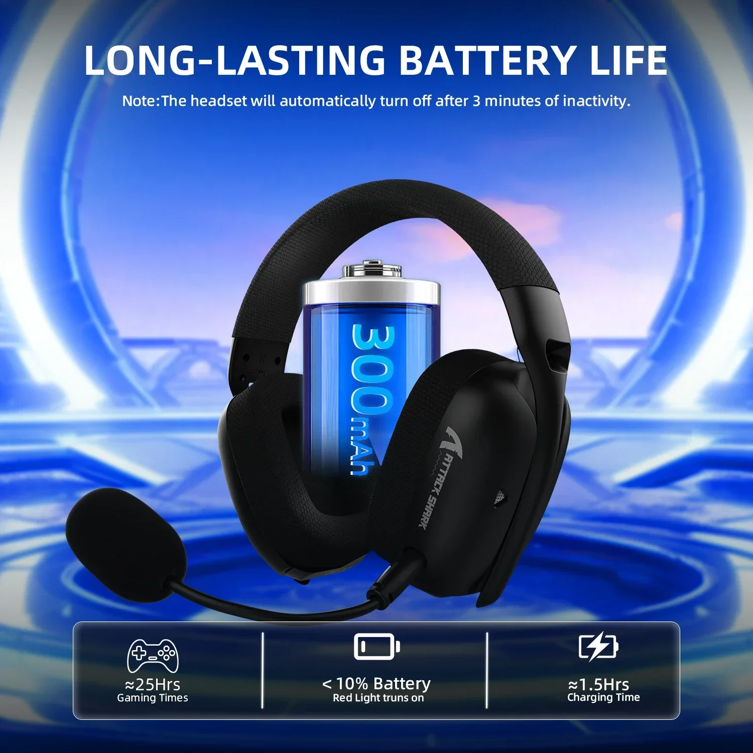 Original ATTACK SHARK L80PRO W - Type C Wired Earphones With Mic recension och pris
