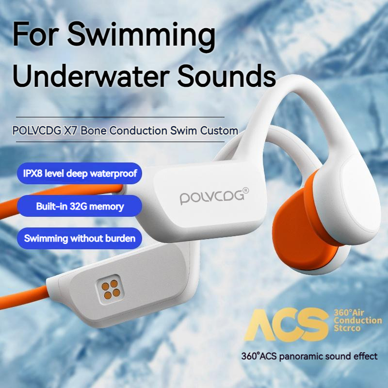 POLVCDG Bone Conduction Headse - Bone Conduction Running Headphones recension och pris