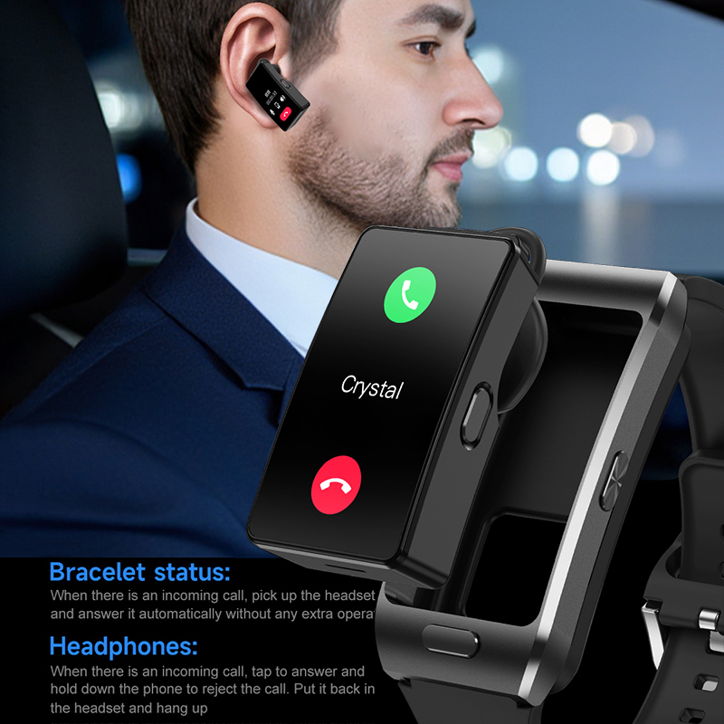 LIGE New Smart Watch Earbuds T - Tws Earbuds Bluetooth 5.3 recension och pris