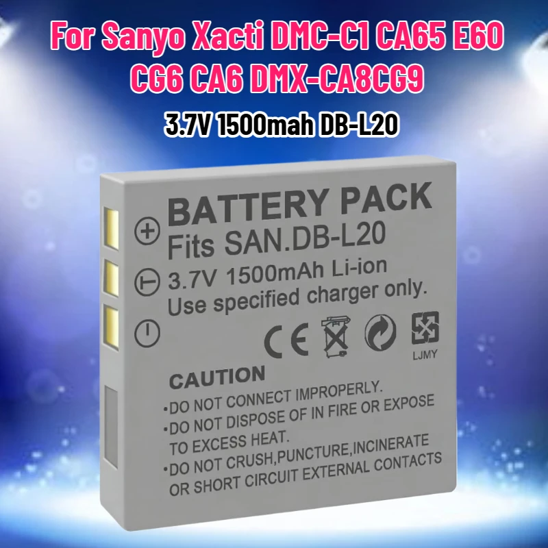 SWZY 3.7V 1500mah DB-L20 Batte - Drones recension och pris