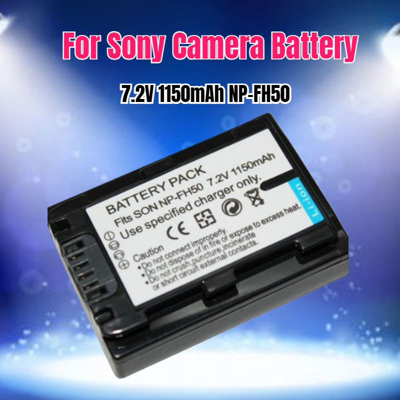 7.2V 1150mAh NP-FH50 Camera Ba - Drones recension och pris