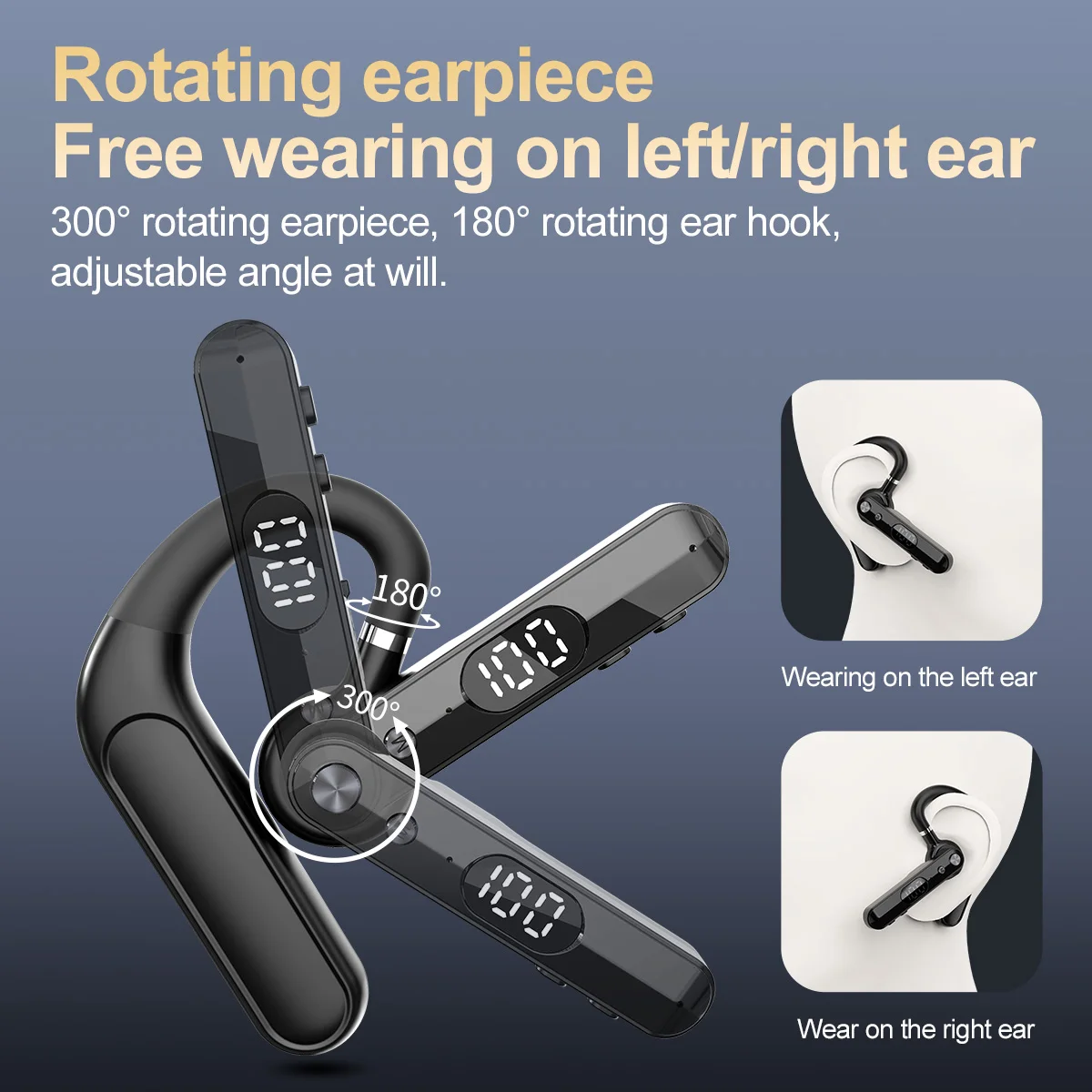 Wireless Bluetooth Headphones  - Headphones recension och pris