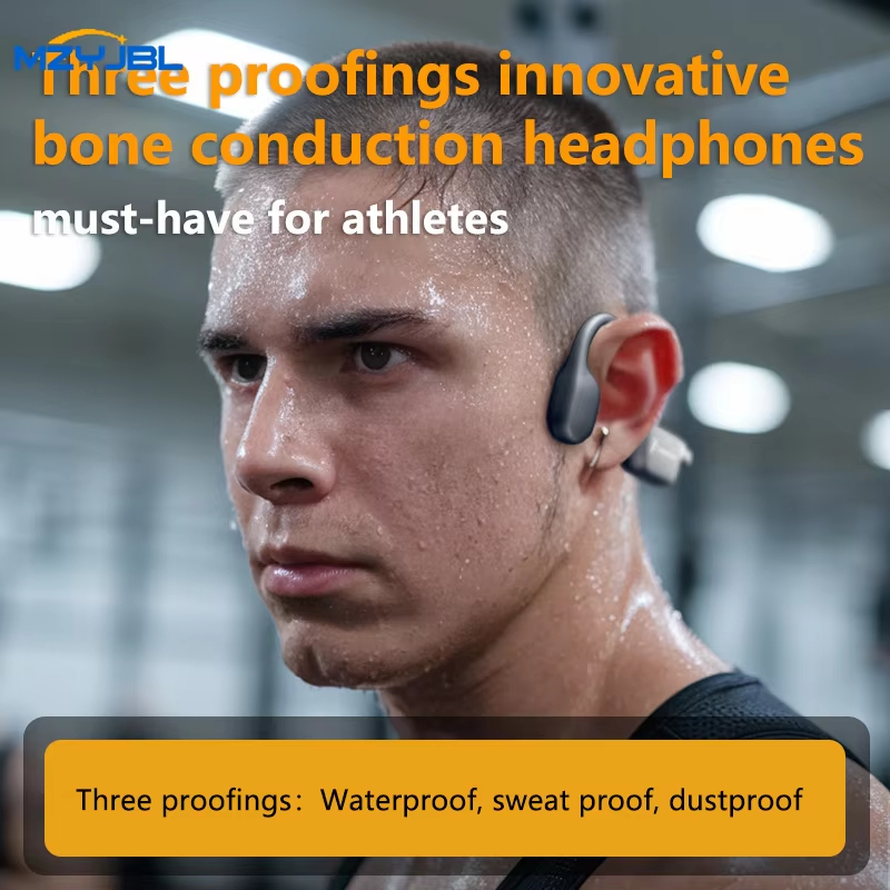 MZYMI Neckband Bluetooth 5.4 H - Bone Conduction Running Headphones recension och pris