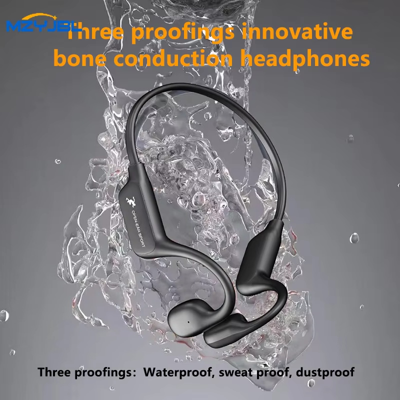 MZYMI Neckband Bluetooth 5.4 H - Bone Conduction Running Headphones recension och pris