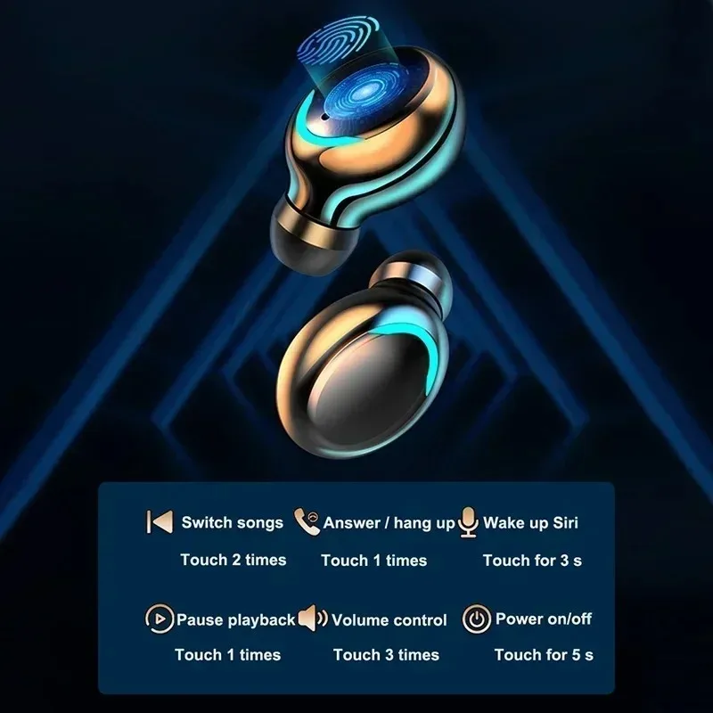 TWS Wireless Earphones With Di - Tws Earbuds Bluetooth 5.3 recension och pris