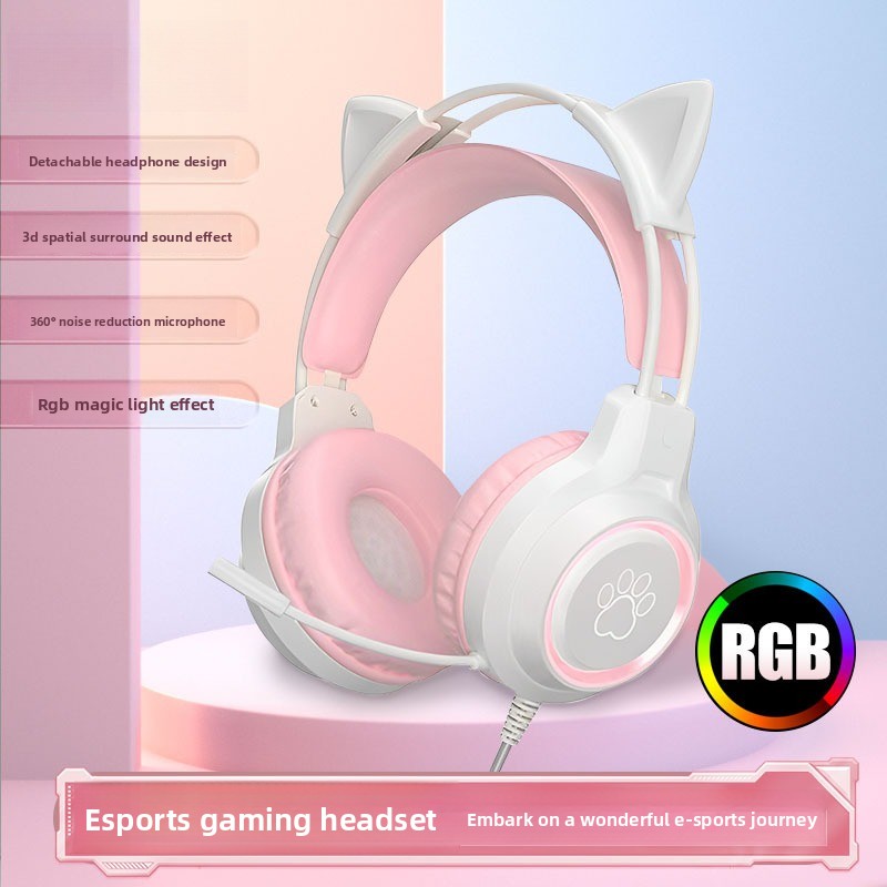 RGB Gaming Earphones with High - Gaming Headset With Mic Rgb recension och pris